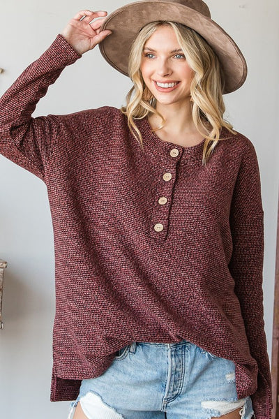 Capri Button Up Top