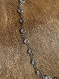 Crystal layering boho necklace