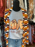 Fall pumpkin tee in out boutique aunt lillie bells