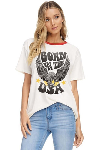 born in the USA graphic tee
