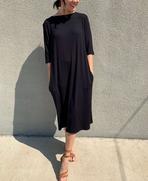 rayon t shirt dress Ulu Rayon T-shirt dress  TiareStyle Designs