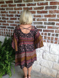 fall boho western dress in our boutique aunt lillie bells