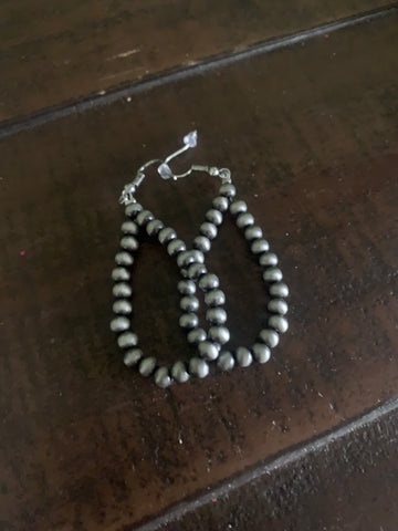 faux navajo pearl western earrings