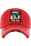 Mama elf Christmas baseball cap in our boutique aunt lillie bells
