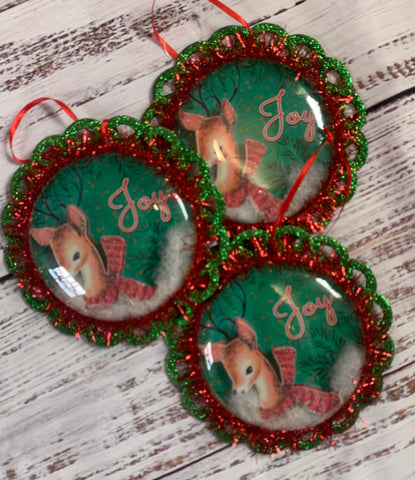 Deer Christmas Ornament