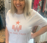Whataburger tee in our boutique aunt lillie bells come and take it tee