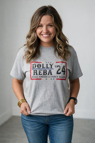 dolly for president tee
