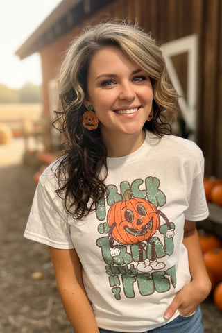trick or treat graphic tee