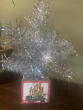 Tinsel Tree in Retro Gift Box