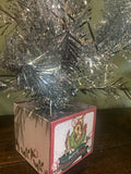 Tinsel Tree in Retro Gift Box