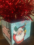 Tinsel Tree in Retro Gift Box