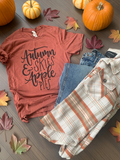 fall tee Autumn skies and apple pies