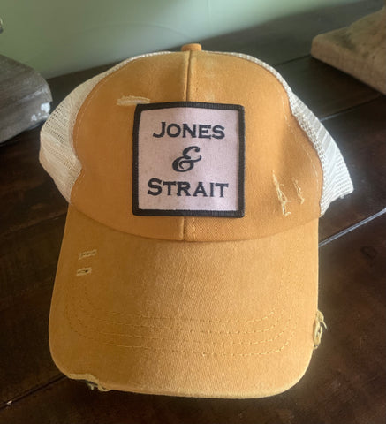 Jones and Strait trucker cap
