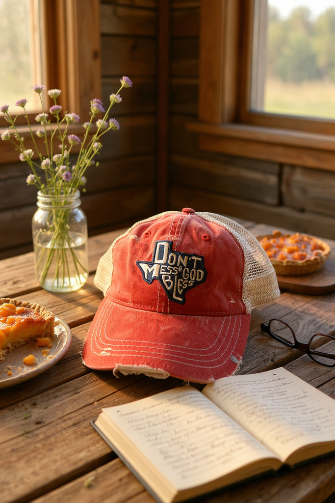 dont mess with texas ball cap trucker style