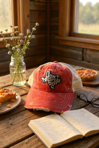 dont mess with texas ball cap trucker style