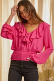 pink party top