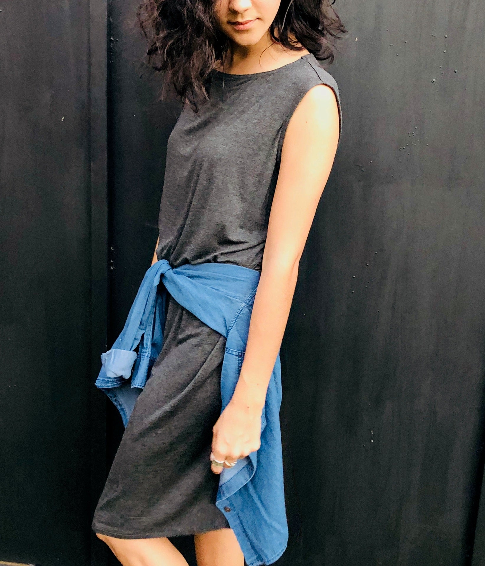 T-Shirt Dress XL / athletic grey T-Shirt Dress XL / athletic grey