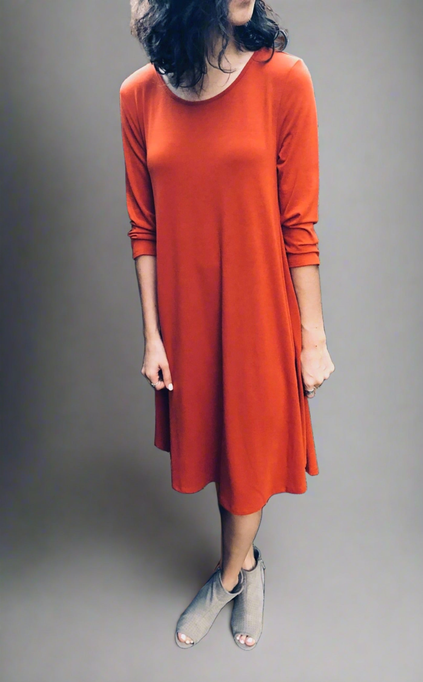 Rust T-Shirt Dress Rust T-Shirt Dress