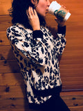 Black and White Leopard Top - Aunt Lillie Bells