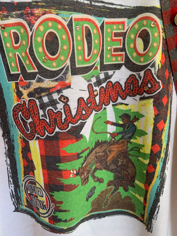 Western Christmas tee rodeo Christmas a bestseller in our online boutique aunt lillie bells