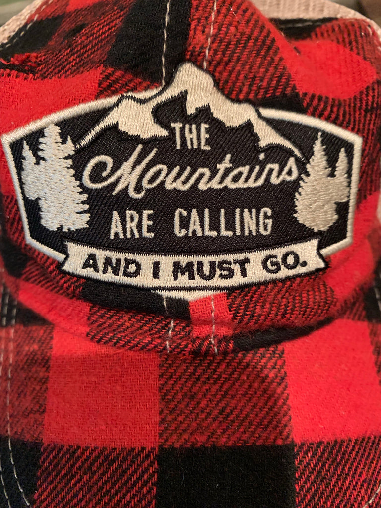 The Mountains are Calling Trucker Cap