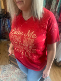 love me for me or don't love me at all graphic tee