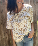 white leopard animal print top in our online boutique aunt lillie bells